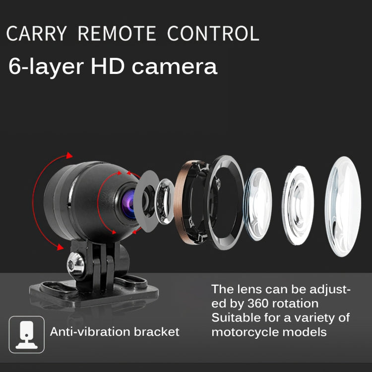 MT35B 1080P Waterproof HD Motorcycle Driving Recorder Mobile Phone Interconnection Locomotive Recorder, MT35B MT35B 1080P Waterproof HD Motorcycle Driving Recorder Mobile Phone Interconnection Locomotive Recorder, MT35B